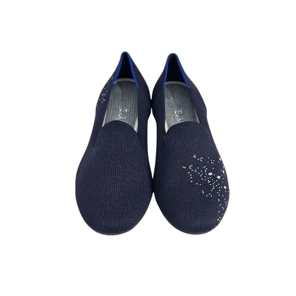 Rothy's Zodiac Aquarius Navy Blue Special Edition Loafers - Picture 4 of 12